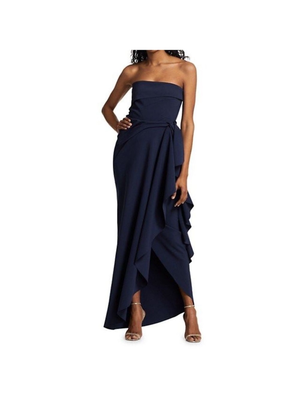 Chiara Boni La Petite Robe Nyaveth Long Column Dress NWT SZ 8